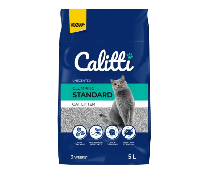 Kuweta i żwirek Calitti Standard żwirek beonitowy 5 l